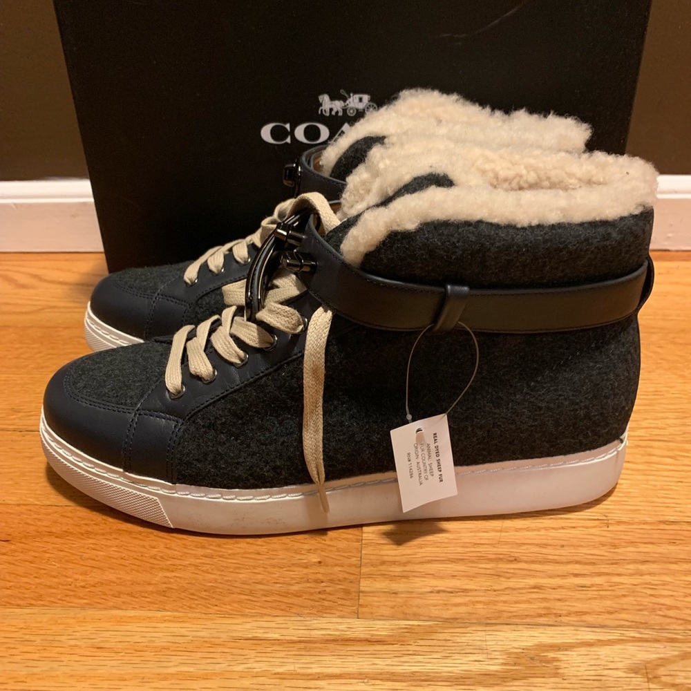 Coach sneaker/boots